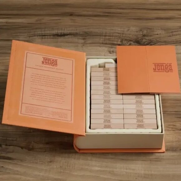 ($45) Vintage Bookshelf Edition Games - Jenga - Picture 3 of 12